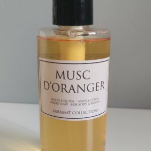Savon liquide MUSC D'ORANGER , Karamat, coranisé